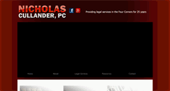 Desktop Screenshot of cullanderlaw.com